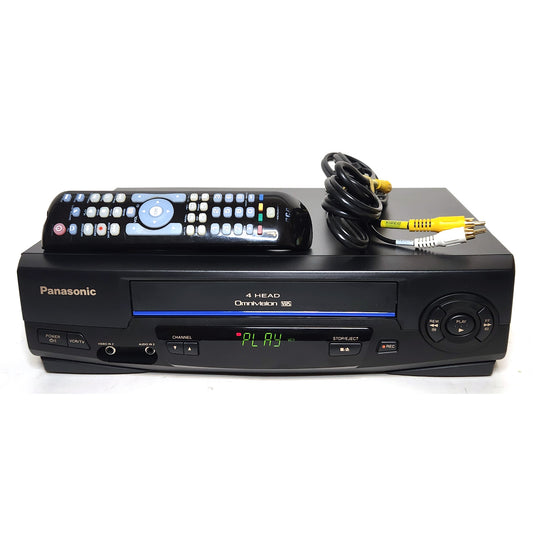 Panasonic PV-V4021 Omnivision VCR, 4-Head Mono