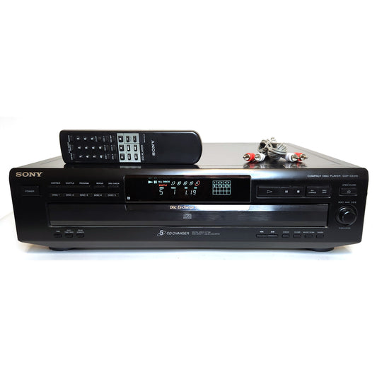 Sony CDP-CE315 5-Disc Carousel CD Changer