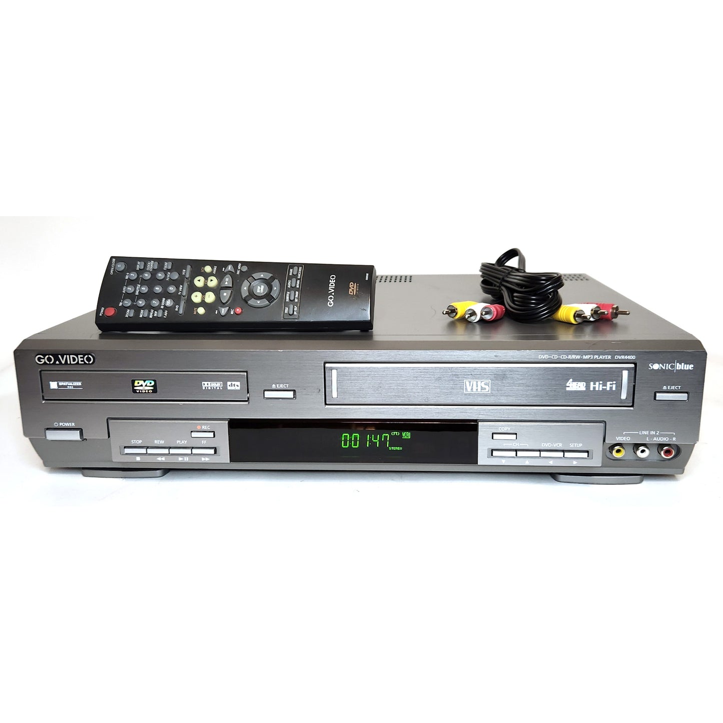 GoVideo DVR4400 VCR/DVD Player Combo