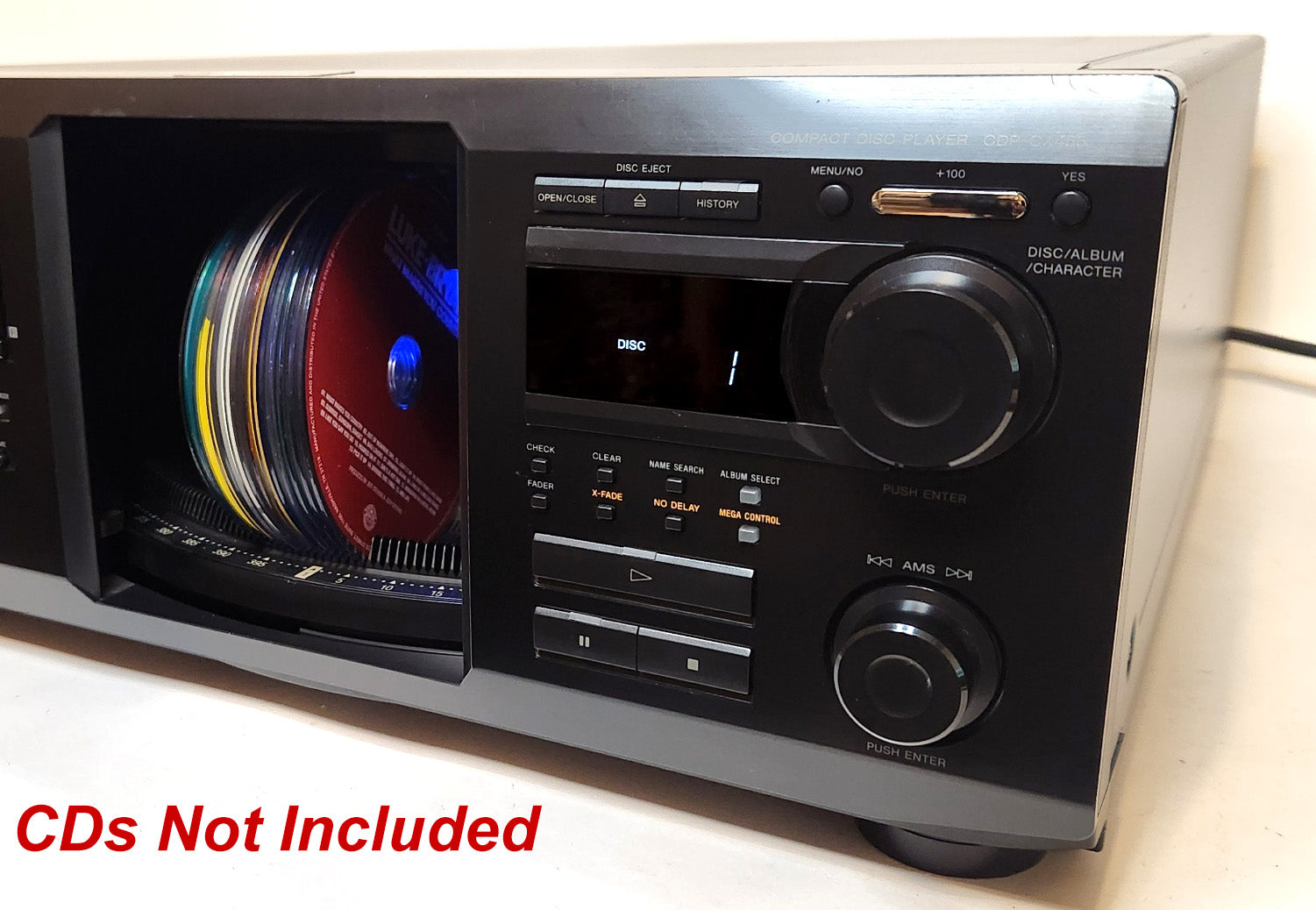 Sony CDP-CX455 400 Disc deals CD Changer