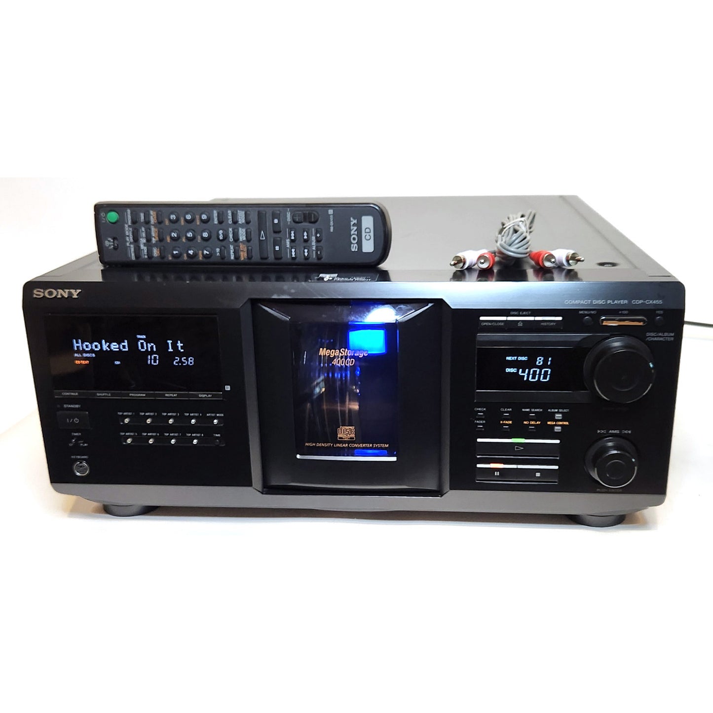 Sony CDP-CX455 MegaStorage 400 CD Changer