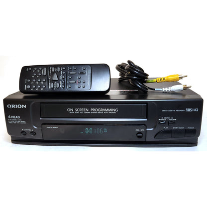 Orion VR0420A VCR, 4-Head Mono