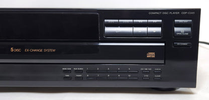 Sony CDP-C345 5-Disc Carousel CD Changer - Right