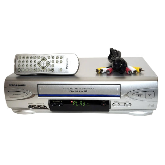 Panasonic PV-V4523S Omnivision VCR, 4-Head Hi-Fi Stereo