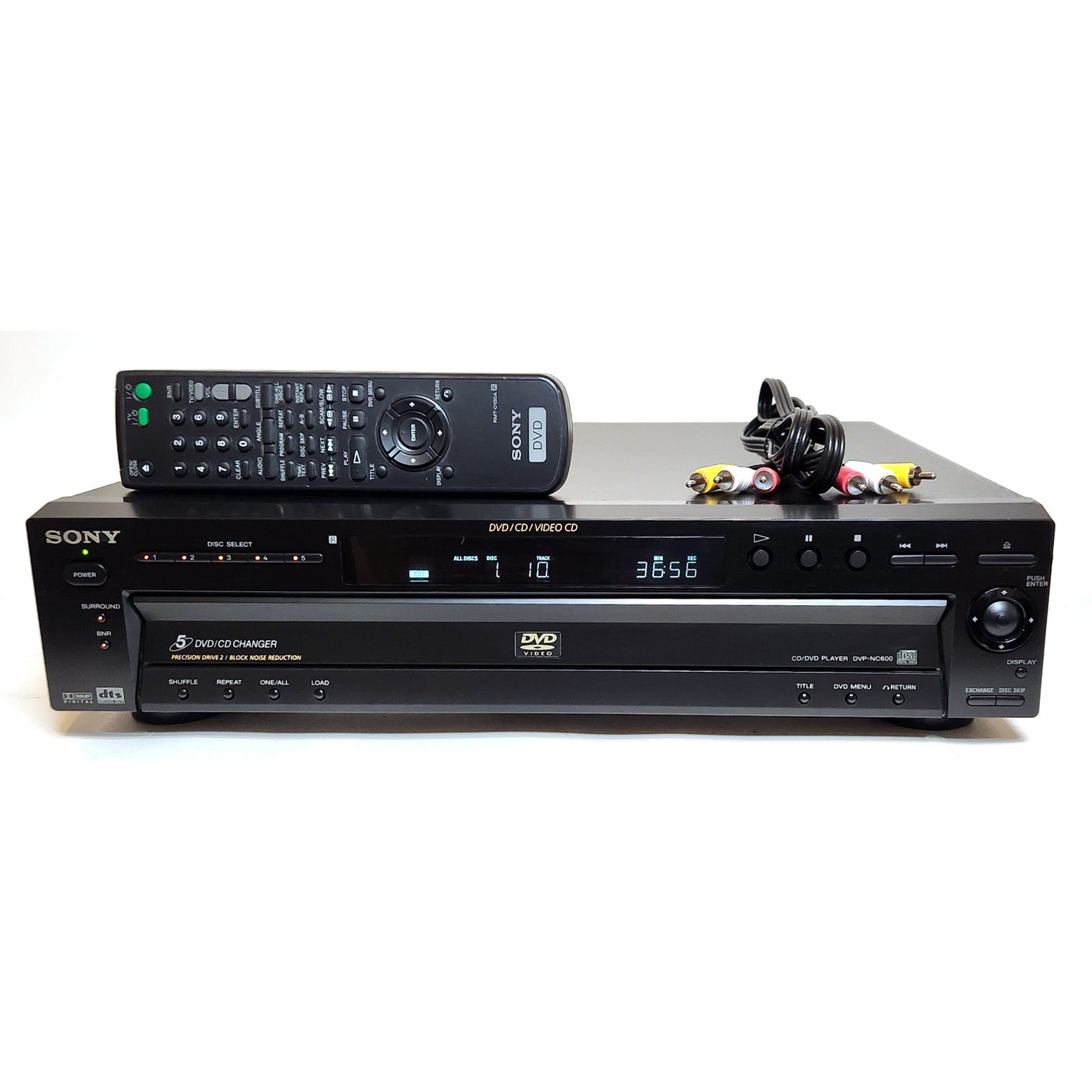 Sony DVP-NC600 DVD/CD Player, 5 Disc Carousel Changer