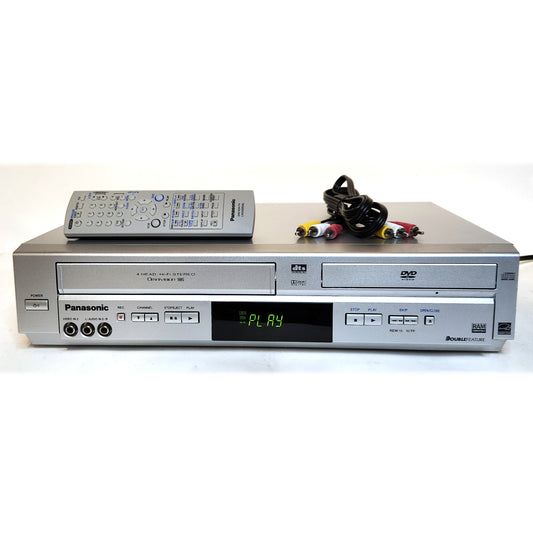 Panasonic PV-D4744S Omnivision VCR/DVD Player Combo