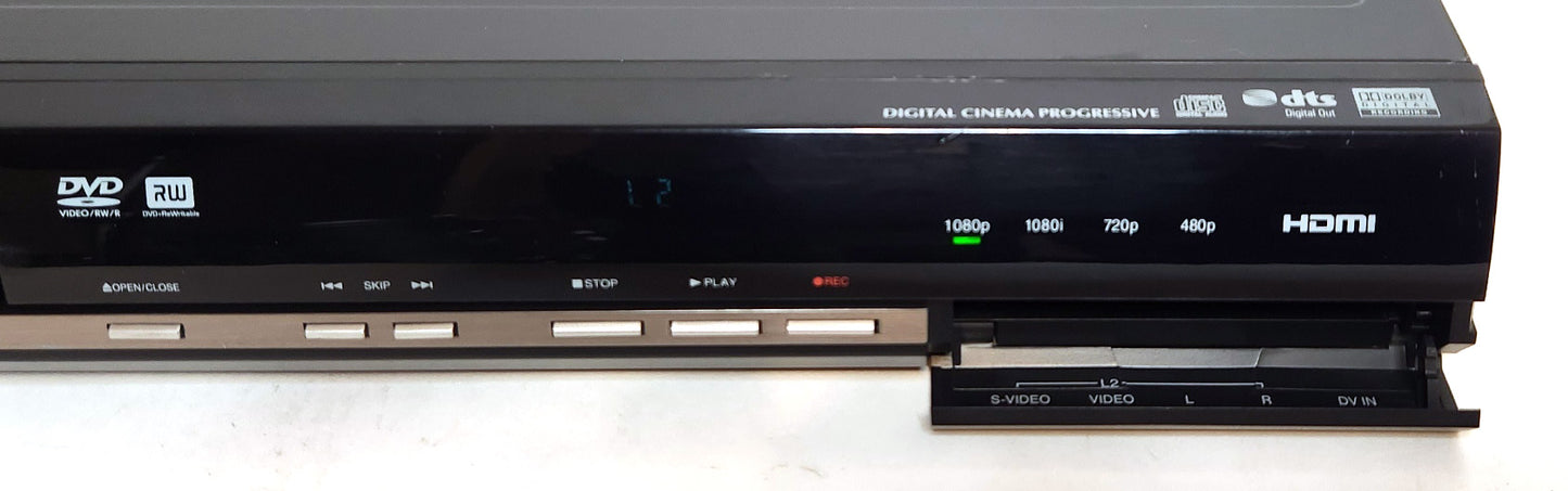 Toshiba D-R410 DVD Recorder with HDMI - Right Detail