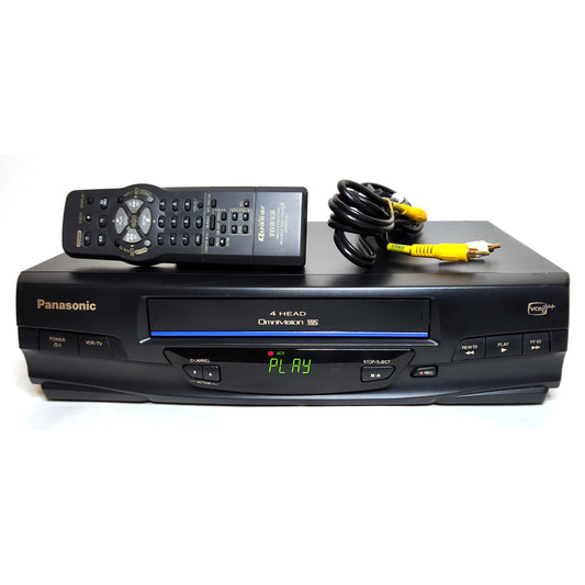 Panasonic PV-V4020 Omnivision VHS VCR, 4-Head Mono