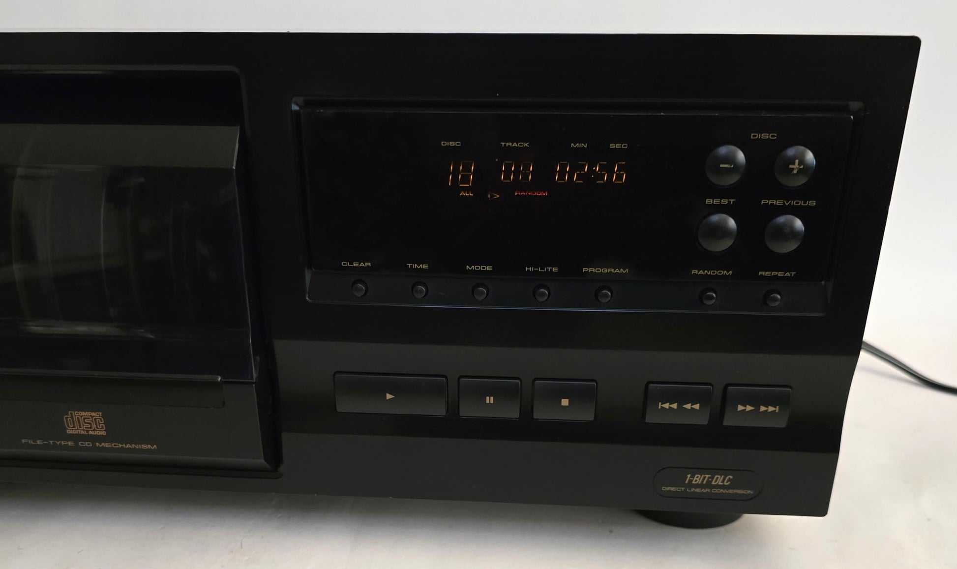 Pioneer PD-F407 25-Disc CD Changer - Right