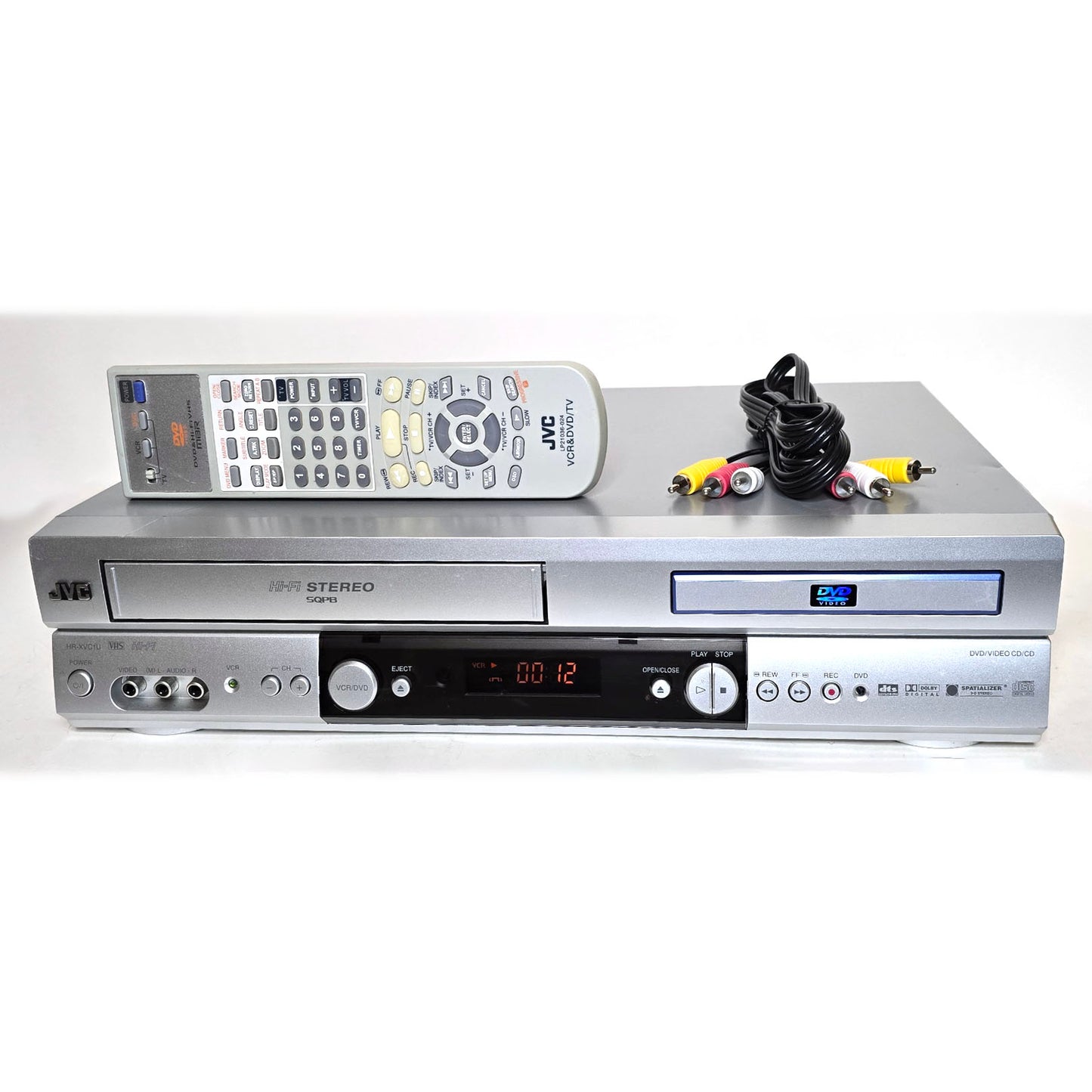 JVC HR-XVC1U VCR/DVD Player Combo