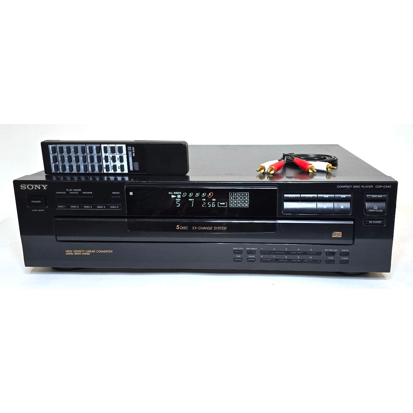 Sony CDP-C345 5-Disc Carousel CD Changer