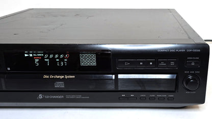 Sony CDP-CE335 5-Disc Carousel CD Changer - Right