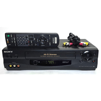 Sony SLV-N55 VCR, 4-Head Hi-Fi Stereo