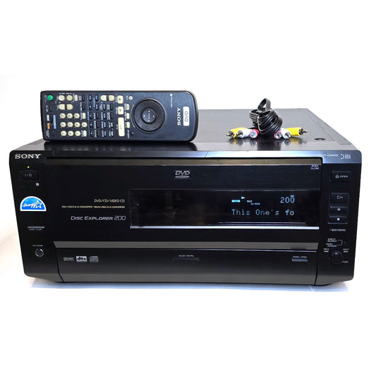 Sony DVP-CX850D Disc Explorer 200 DVD/CD Changer