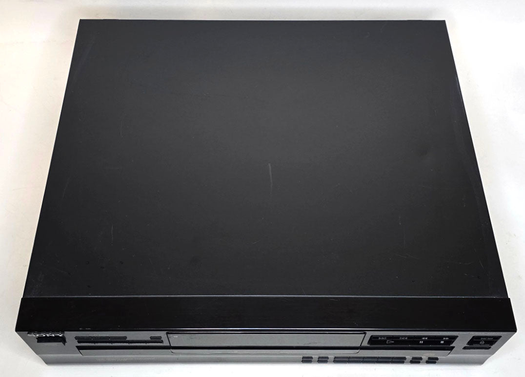 Sony CDP-C345 5-Disc Carousel CD Changer- Top