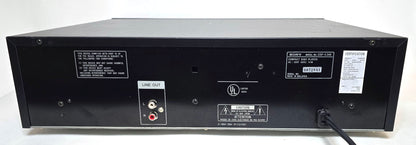 Sony CDP-C345 5-Disc Carousel CD Changer Player  - Rear