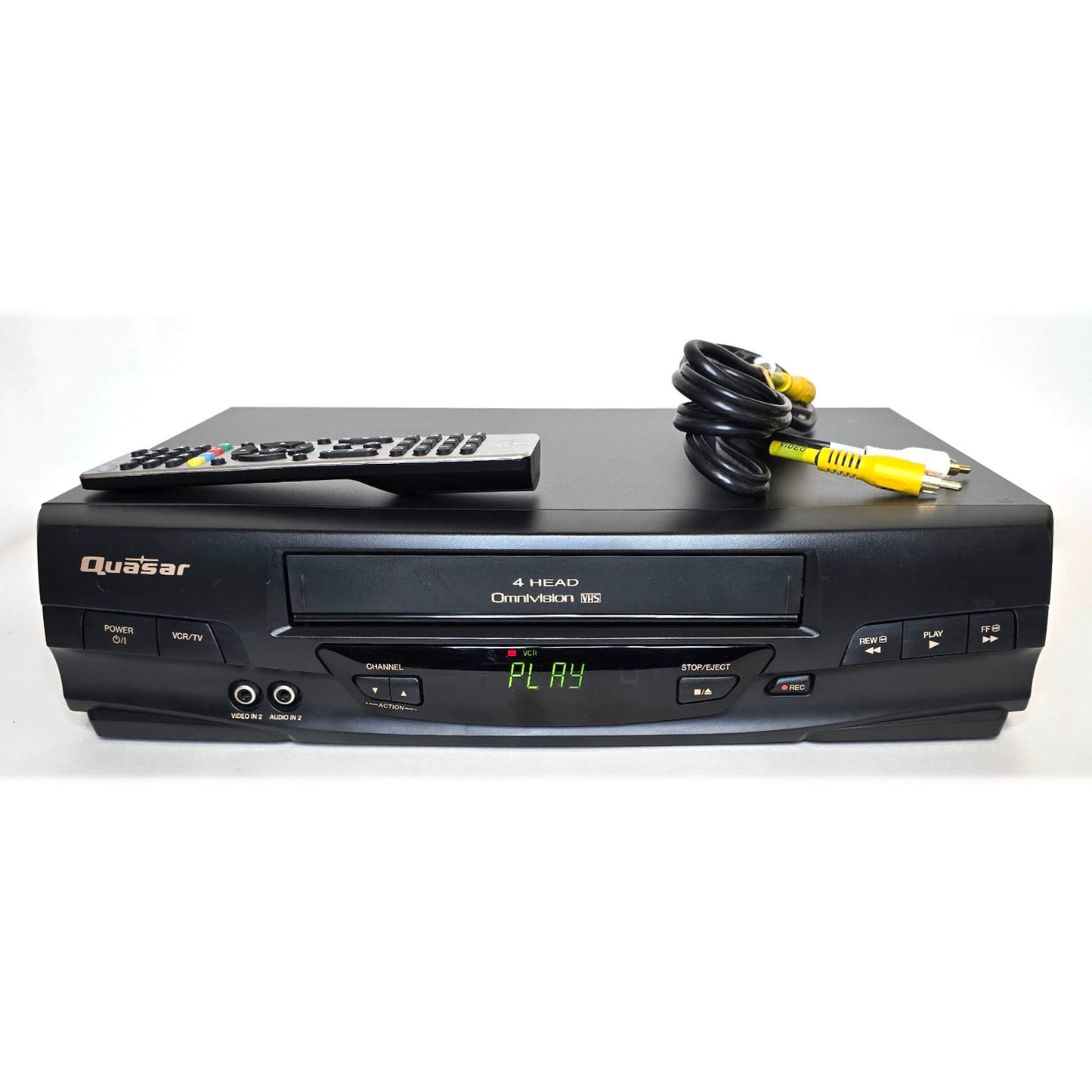 Quasar (Panasonic) VHQ-40M Omnivision VCR, 4-Head Mono