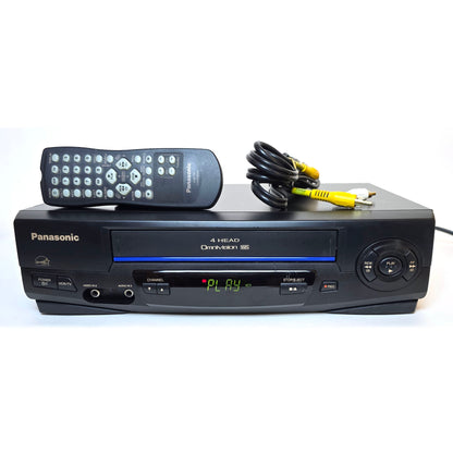 Panasonic PV-V402 Omnivision VCR, 4-Head Mono