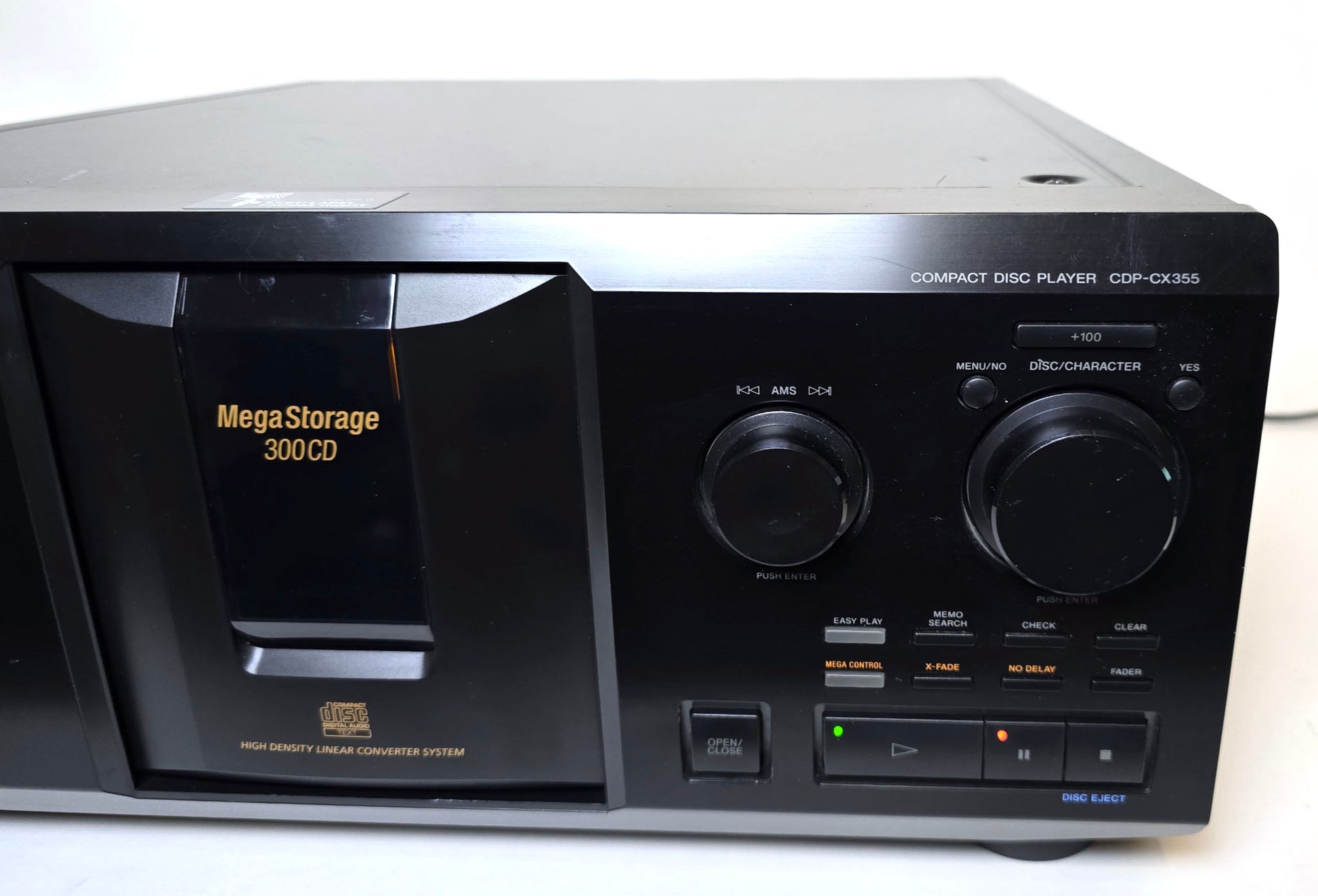 Sony CDP-CX355 MegaStorage 300 CD Changer - Right