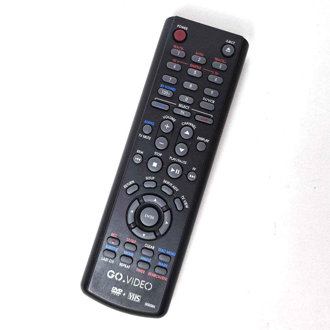 GoVideo 00008H Remote Control for VCR/DVD Combo