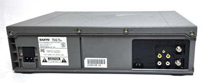 Sanyo VWM-280 VCR, 2-Head Mono - Rear