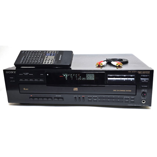 Sony CDP-C535 5-Disc Carousel CD Changer