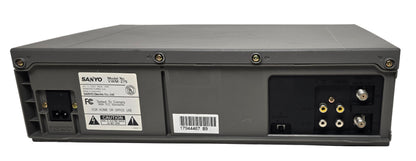 Sanyo VWM-275 VCR, 2-Head Mono - Rear