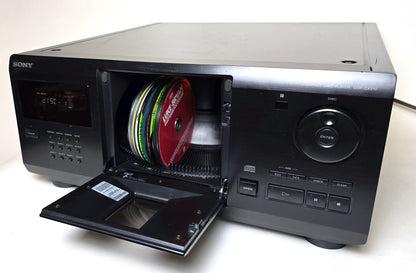Sony CDP-CX210 MegaStorage 200 CD Change - Door Open