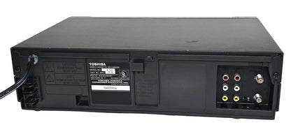 Toshiba W-522 VCR, 4-Head Hi-Fi Stereo - Rear