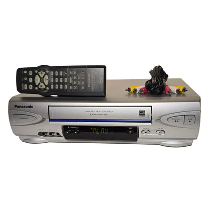 Panasonic PV-V4524S Omnivision VCR, 4-Head Hi-Fi Stereo