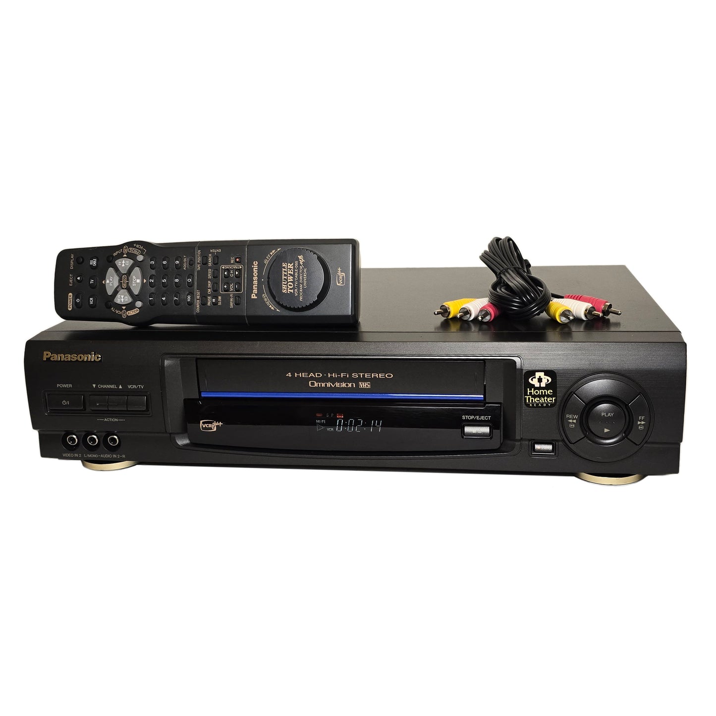 Panasonic PV-V4600 Omnivision VCR, 4-Head Hi-Fi Stereo