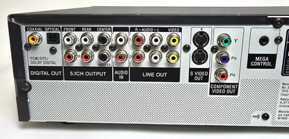Sony DVP-NC650V DVD/CD/SACD Player, 5 Disc Carousel Changer - Connections