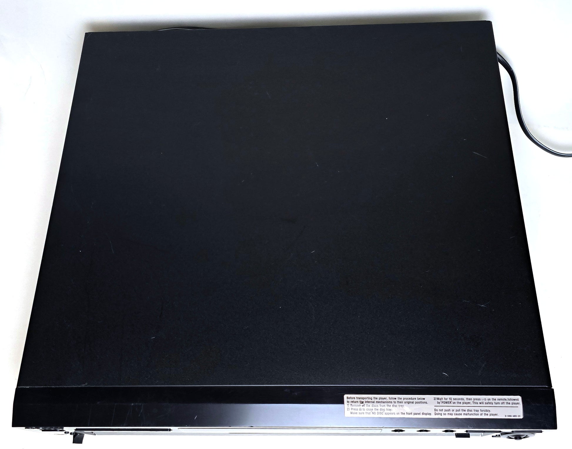 Sony DVP-NC650V DVD/CD/SACD Player, 5 Disc Carousel Changer - Top