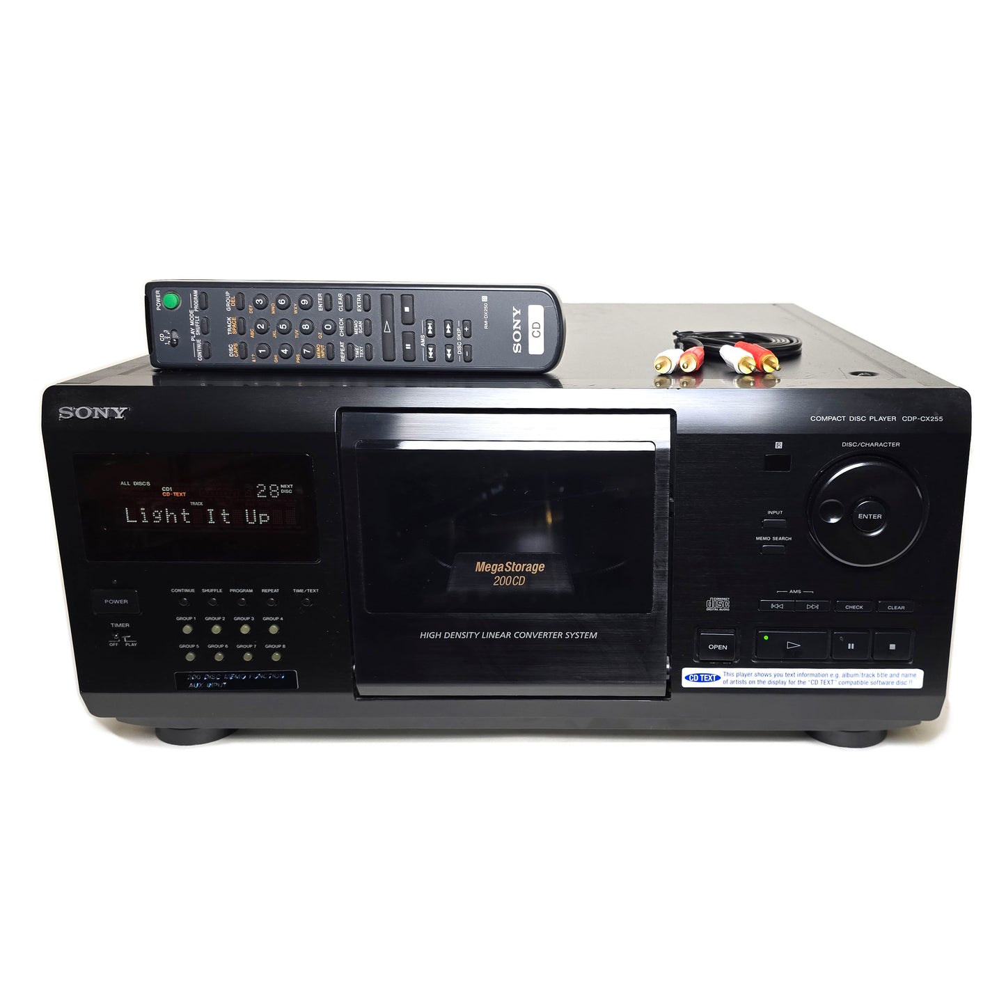Sony CDP-CX255 MegaStorage 200 CD Changer