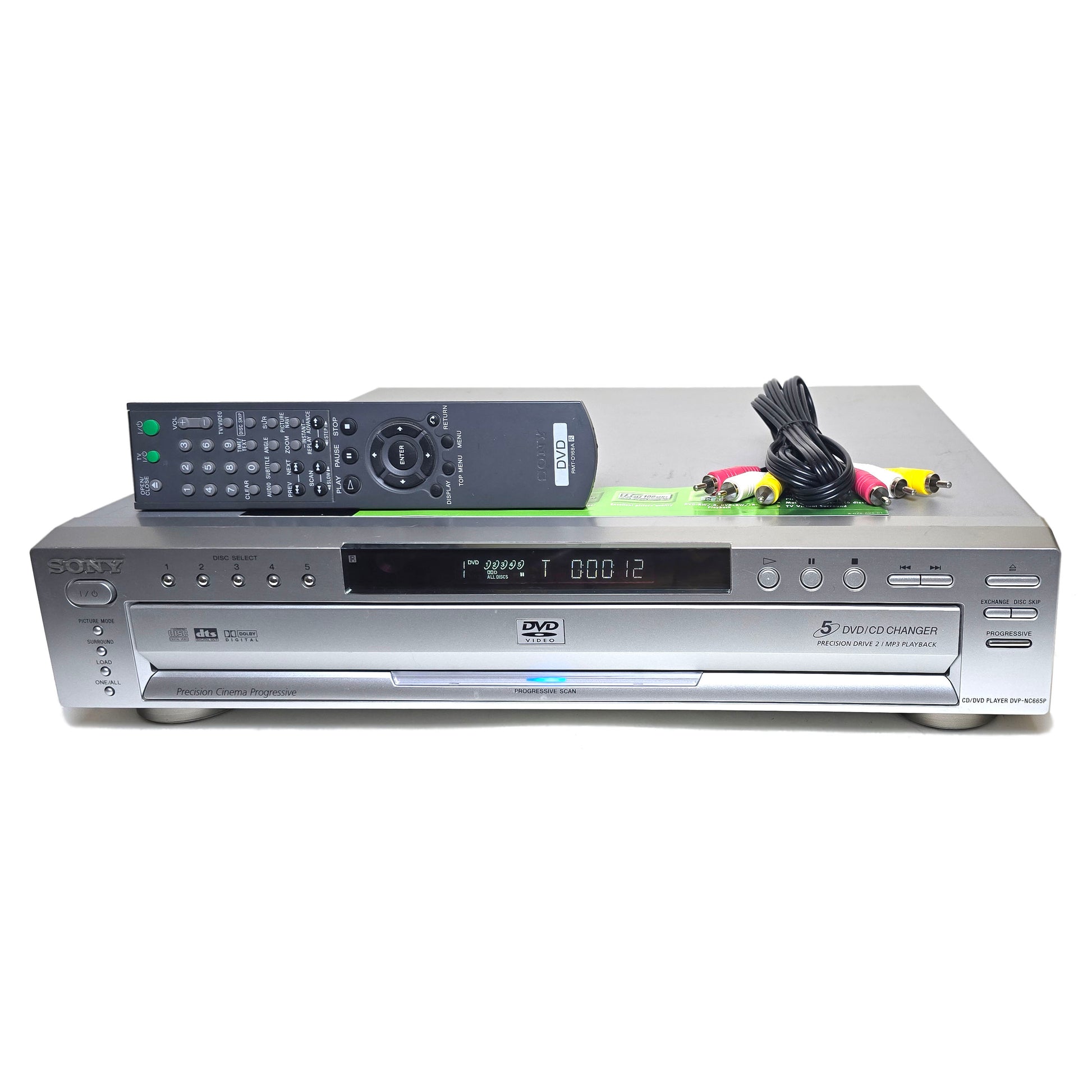 Sony DVP-NC665P/S DVD/CD Player, 5 Disc Carousel Changer