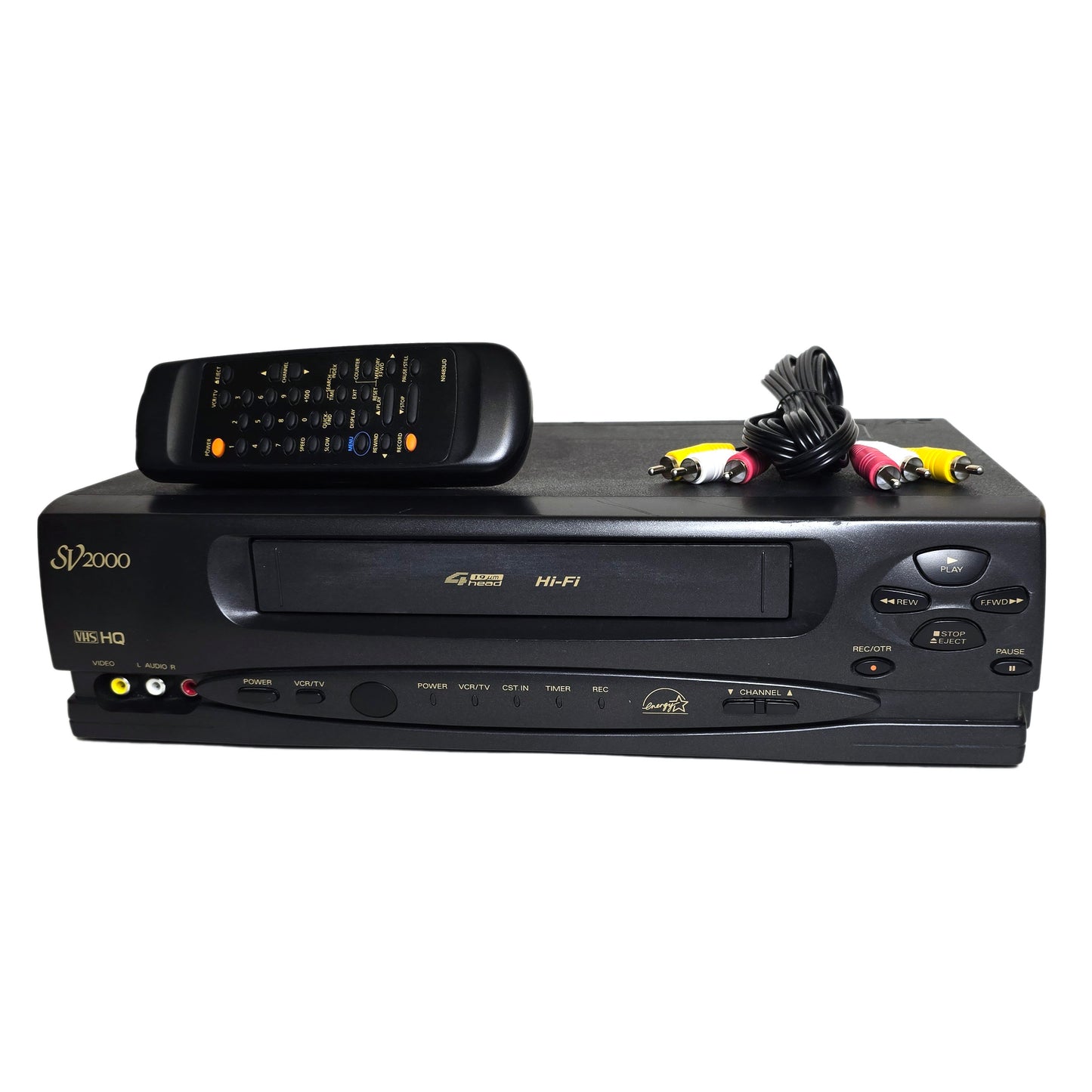 SV2000 SVA106 VCR, 4-Head Hi-Fi Stereo