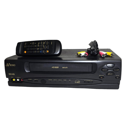 SV2000 SVA106 VCR, 4-Head Hi-Fi Stereo