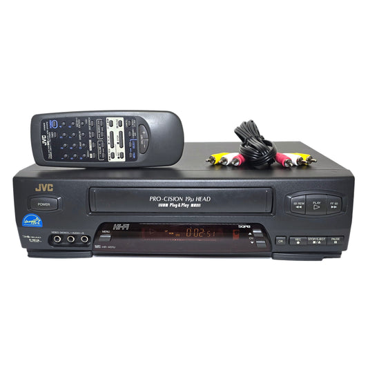 JVC HR-A51U VCR, 4-Head Hi-Fi Stereo