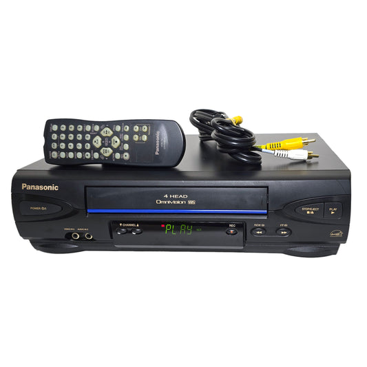 Panasonic PV-V4022 Omnivision VCR, 4-Head Mono