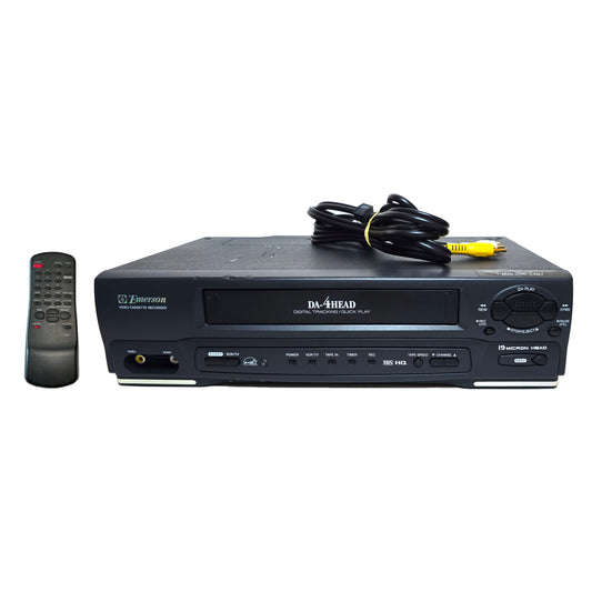 Emerson EWV401 VCR, 4-Head Mono