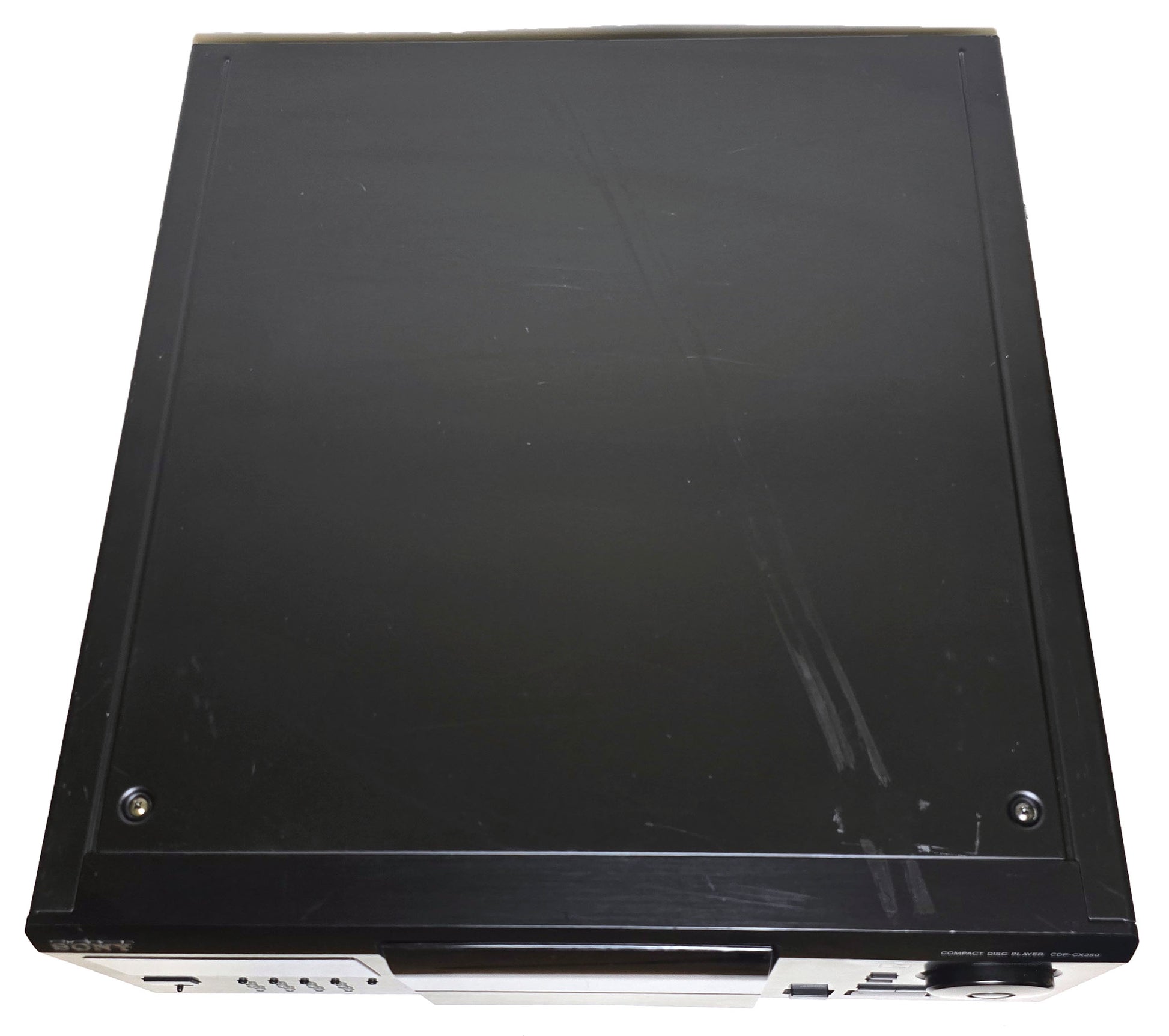 Sony CDP-CX250 MegaStorage 200 CD Changer - Top