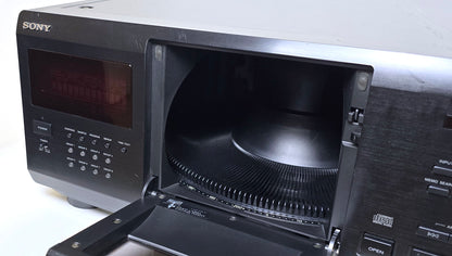 Sony CDP-CX250 MegaStorage 200 CD Changer - Left