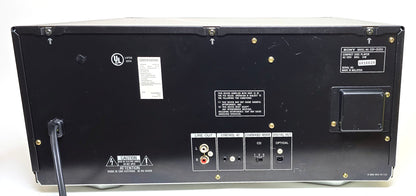Sony CDP-CX250 MegaStorage 200 CD Changer - Rear