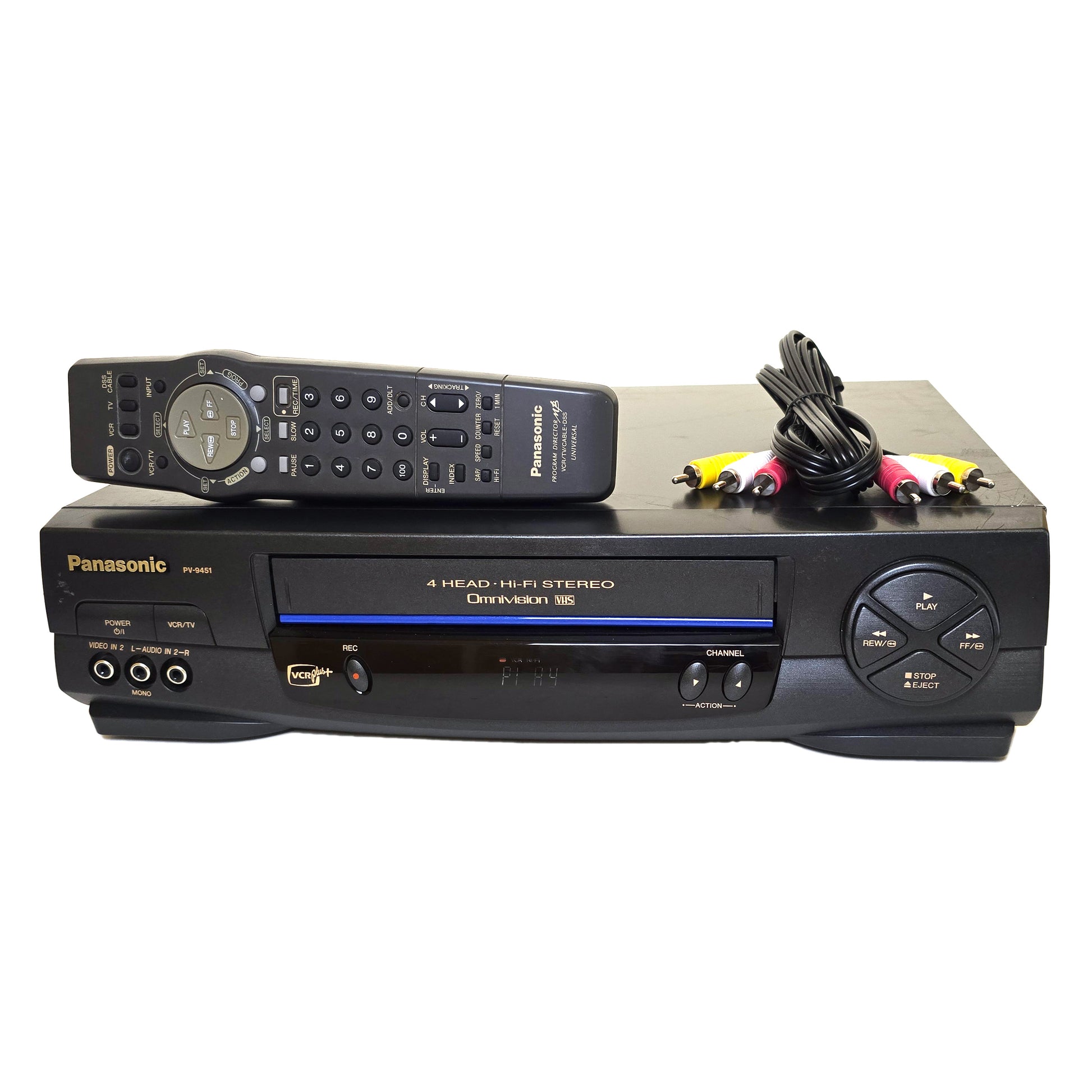 Panasonic PV-9451 Omnivision VCR, 4-Head Hi-Fi Stereo
