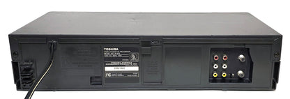 Toshiba W-602 VCR, 4-Head Hi-Fi Stereo - Rear