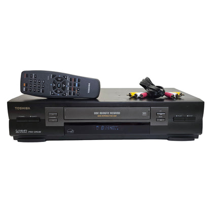 Toshiba W-602 VCR, 4-Head Hi-Fi Stereo