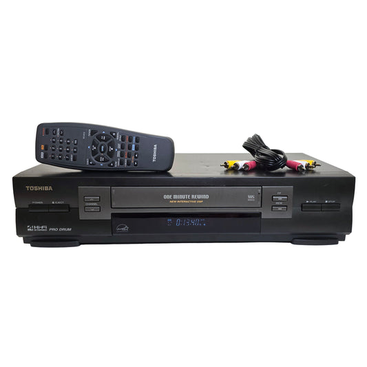 Toshiba W-602 VCR, 4-Head Hi-Fi Stereo