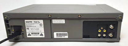 Sanyo VWM-390 VCR, 4-Head Mono - Rear
