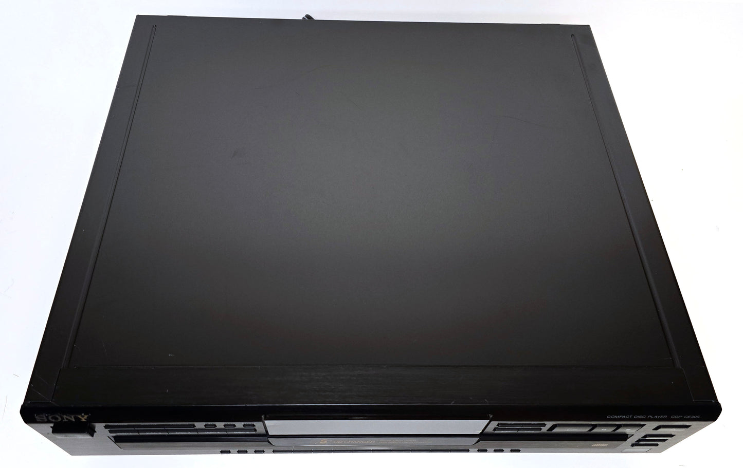 Sony CDP-CE305 5-Disc Carousel CD Changer - Top