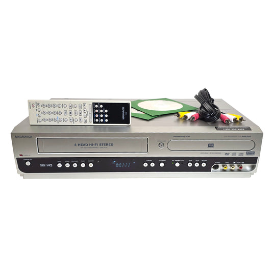 Magnavox MWR20V6 VHS VCR/DVD Recorder Combo